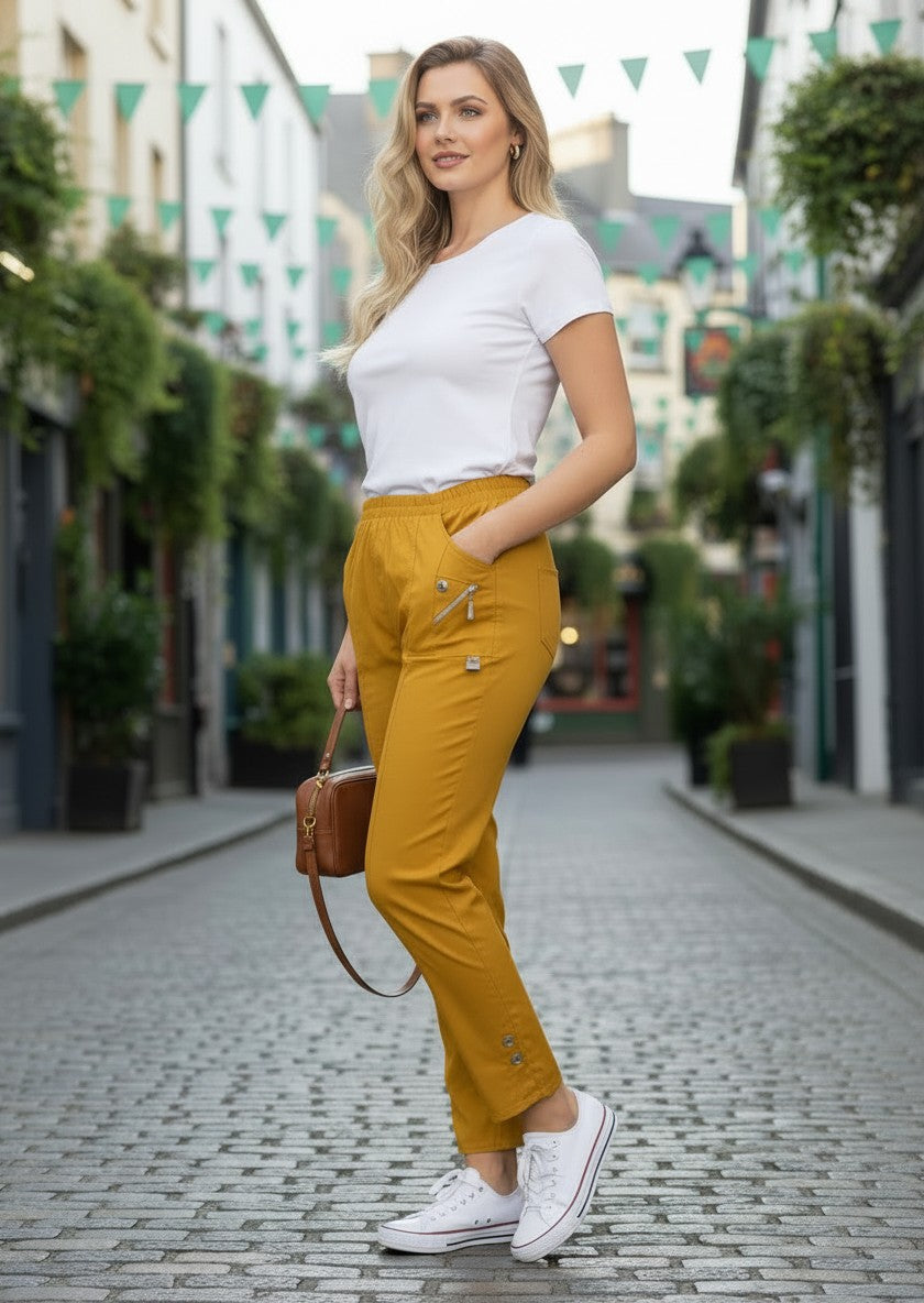 Mustard Full Length Trousers