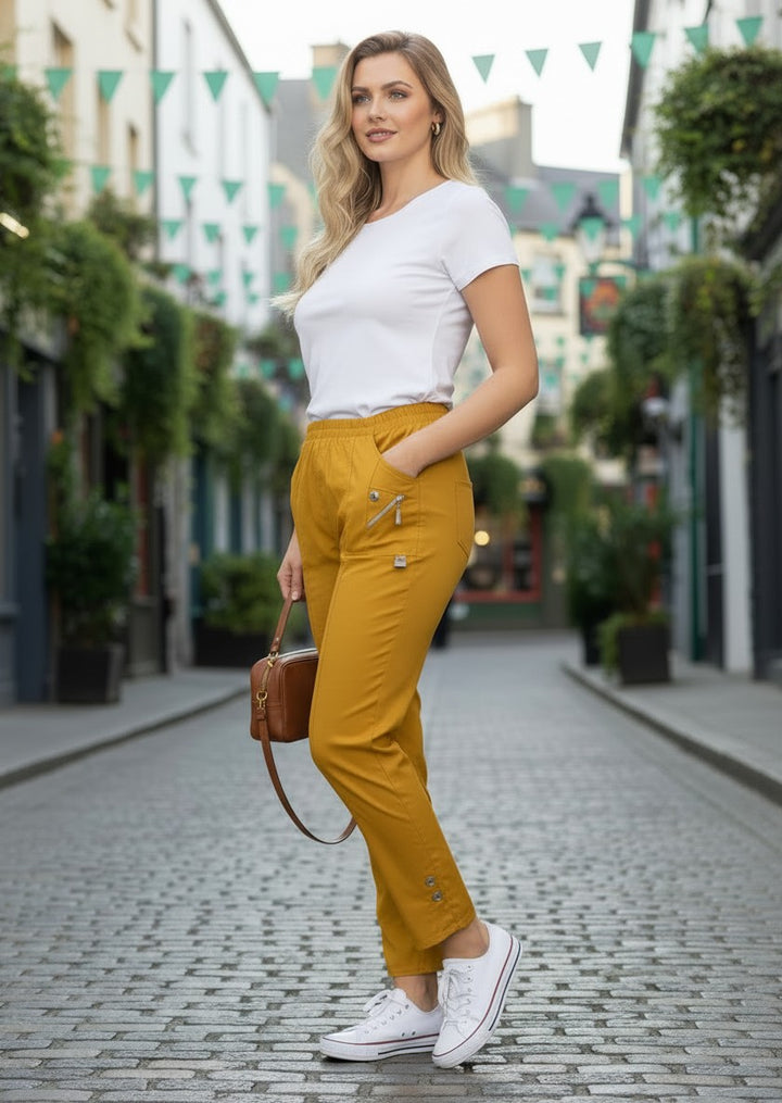 Mustard Full Length Trousers